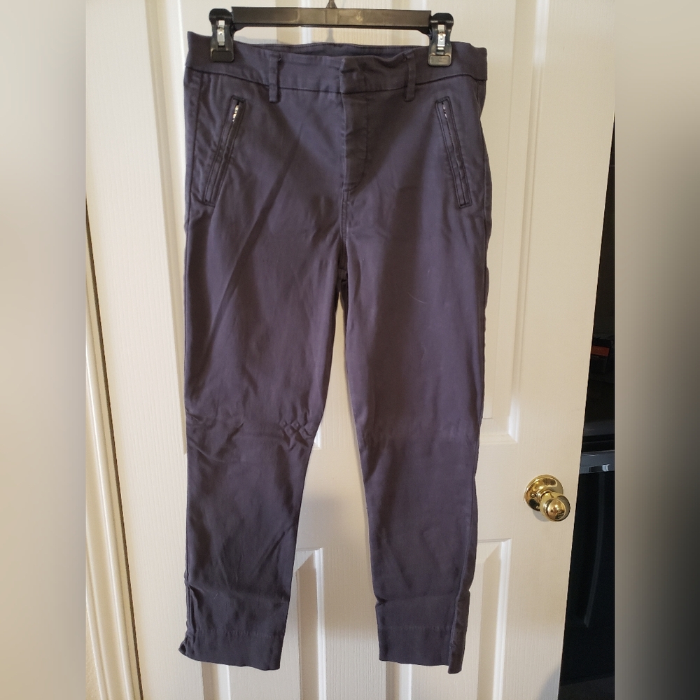 LEVEL99 GRAY SLIM PANTS WITH ZIPS SIZE 29